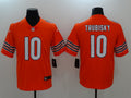 Men's Chicago Bears Mitch Trubisky Orange Game Jersey