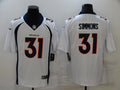 Men's Denver Broncos Justin Simmons White Game Jersey