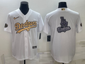 Men's Los Angeles Dodgers White Blank Replica Jersey