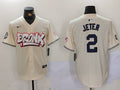 Men's New York Yankees Derek Jeter Cream Limited Player Jersey