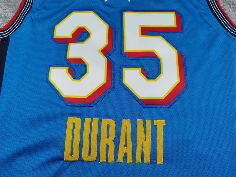 Men's Phoenix Suns Kevin Durant Light Blue 2025 NBA All-Star Game Swingman Player Jersey