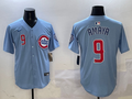 Men's Chicago Cubs Miguel Amaya Light Blue 2nd Alternate Limited Player Jersey
