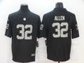 Men's Las Vegas Raiders Marcus Allen Black Game Player Jersey