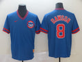 Men's Chicago Cubs Andre Dawson Blue Replica Baseball Jersey