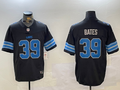 Men's Detroit Lions Jake Bates Black Team Game Jersey
