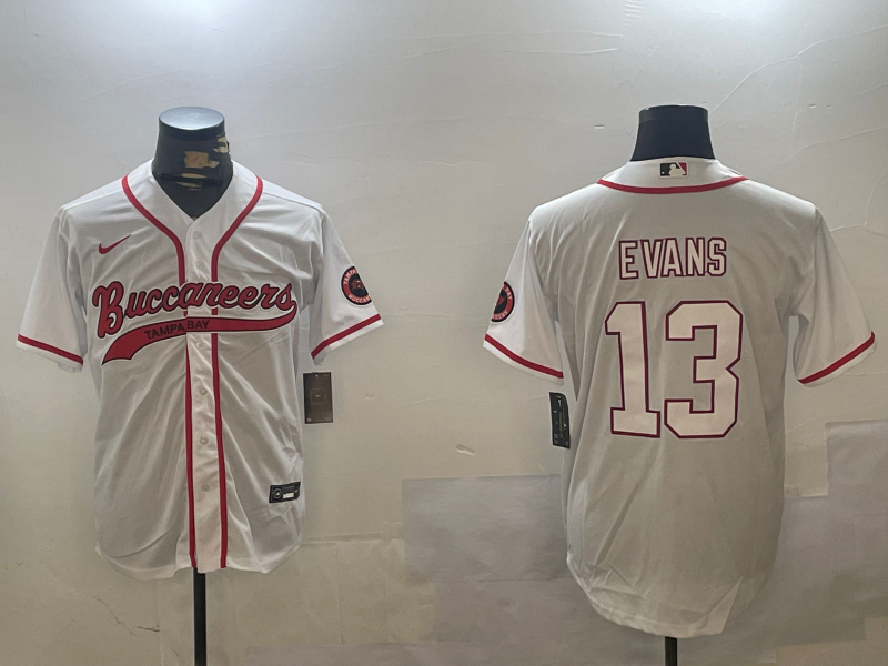 Men's Tampa Bay Buccaneers Mike Evans White Player Jersey
