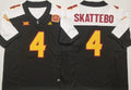 Men's Arizona State Sun Devils Cameron Skattebo Black Game Jersey