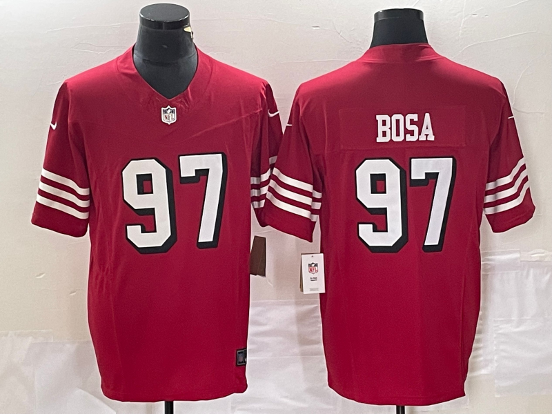 Men's San Francisco 49ers Nick Bosa Red Vapor Elite Jersey