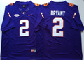 Men's Clemson Tigers Kelly Bryant Purple Game Jersey