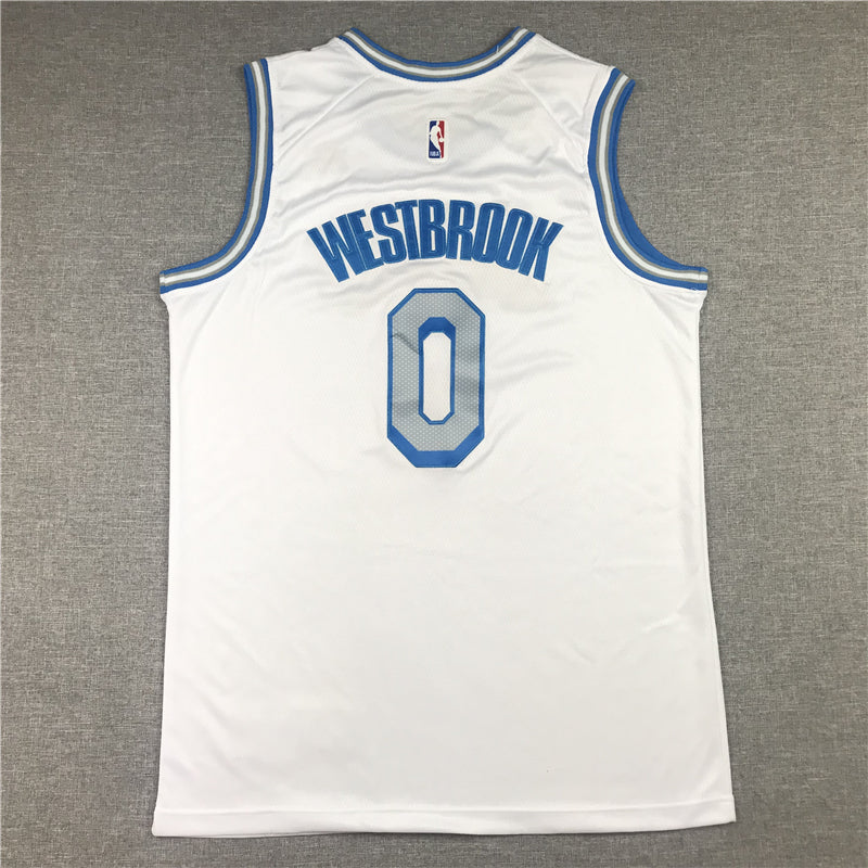 Men's Los Angeles Lakers Russell Westbrook White 2020/21 Swingman Jersey
