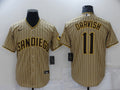 Men's San Diego Padres Yu Darvish Tan Replica Player Jersey