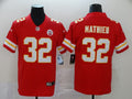 Men's Kansas City Chiefs Tyrann Mathieu Red Game Jersey