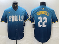 Men's Philadelphia Phillies Spencer Turnbull Blue 2024 City Connect Limited Player Jersey