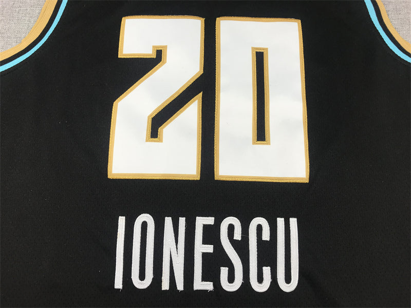 Men's New York Liberty Sabrina Ionescu Black Basketball Jersey