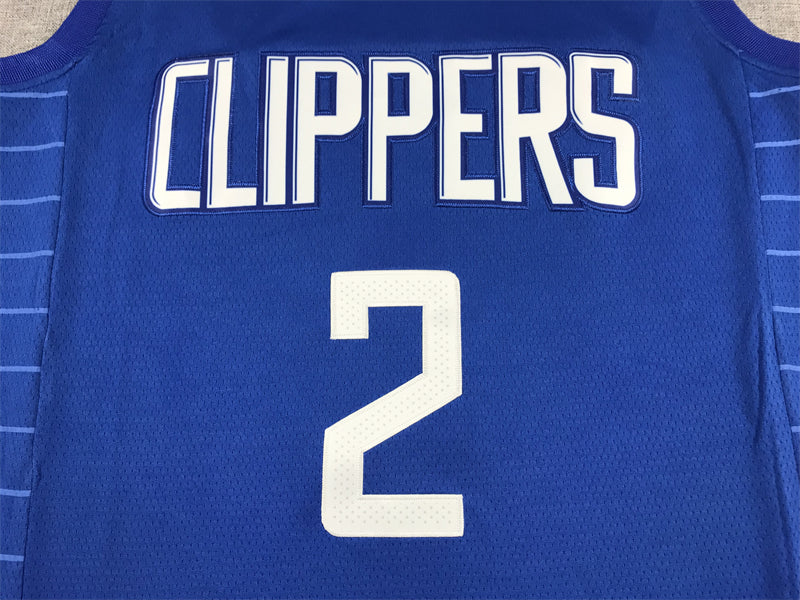 Men's LA Clippers Kawhi Leonard Royal 2022/23 Swingman Jersey - Icon Edition