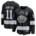 Men's Los Angeles Kings Anze Kopitar Fanatics Black Alternate Breakaway Jersey