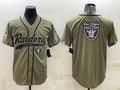 Men's Las Vegas Raiders Olive 2022 Salute To Service Limited Jersey