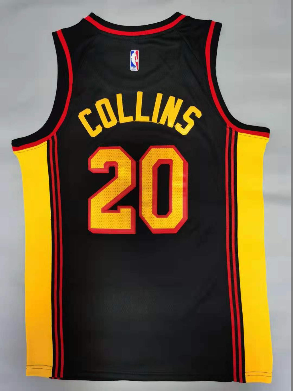 Men's Atlanta Hawks John Collins Black 2020/21 Swingman Jersey