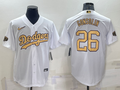 Men's Los Angeles Dodgers Tony Gonsolin White Replica Baseball Jersey