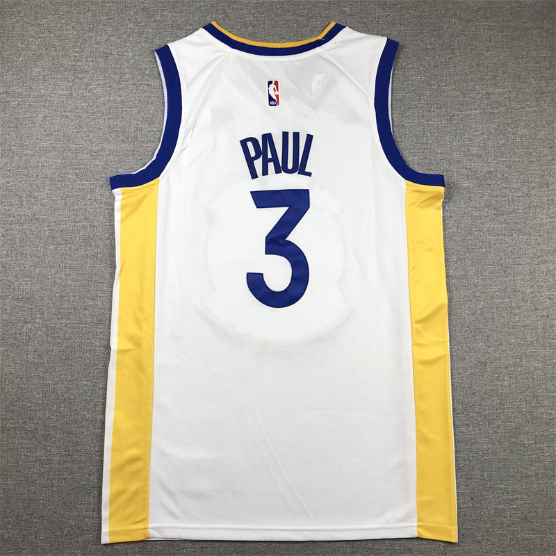 Men's Golden State Warriors Chris Paul White Fast Break Player Jersey - Association Edition