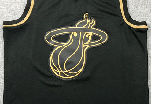 Men's Miami Heat Dwyane Wade NBA Black Swingman Player Jersey