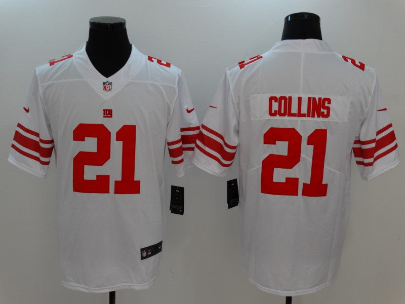Men's New York Giants Landon Collins White Game Jersey