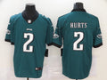 Men's Philadelphia Eagles Jalen Hurts Midnight Green Game Jersey