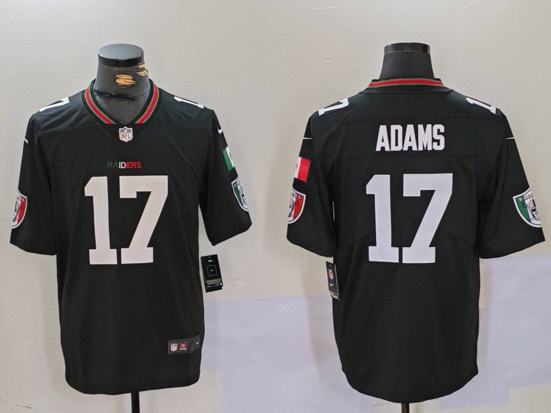 Men's Las Vegas Raiders Davante Adams Black Vapor Limited Jersey