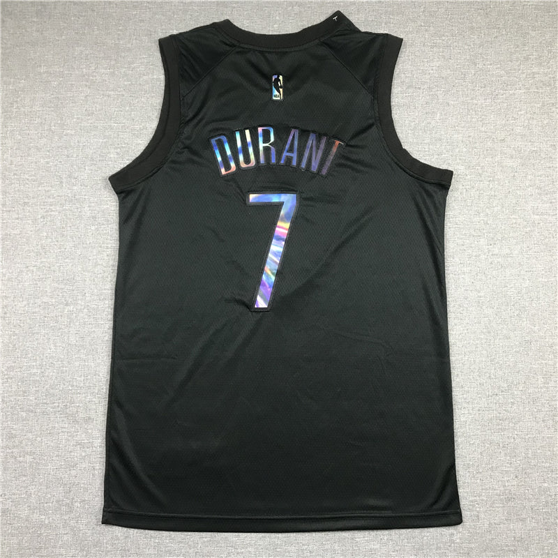 Men's Brooklyn Nets Kevin Durant Black Player Jersey