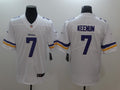 Men's Minnesota Vikings Case Keenum White Game Jersey