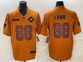 Men's Dallas Cowboys CeeDee Lamb Brown 2023 Salute To Service Limited Jersey