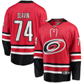 Men's Carolina Hurricanes Jaccob Slavin Red Home Breakaway Player Jersey