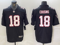 Men's Atlanta Falcons Kirk Cousins Black Game Jersey