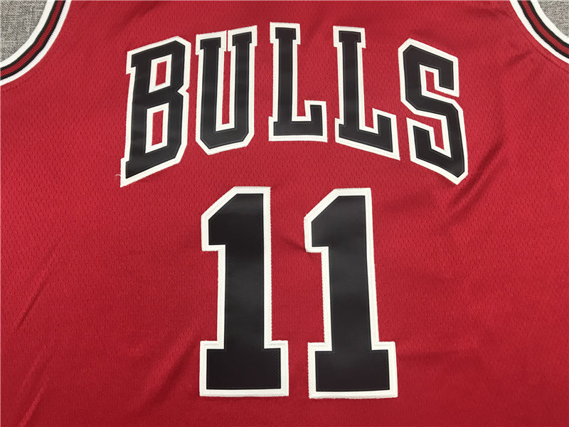 Men's Chicago Bulls DeMar DeRozan Red Fast Break Replica Player Jersey