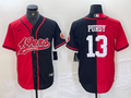 Men's San Francisco 49ers Brock Purdy Red/Black Game Player Jersey Joint Edition