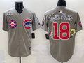 Men's Chicago Cubs Shota Imanaga Gray Game Jersey