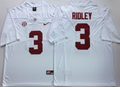 Men's Alabama Crimson Tide Calvin Ridley White Player Game Jersey