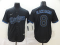 Men's Los Angeles Dodgers Kris Bryant Black Mamba Player Jersey