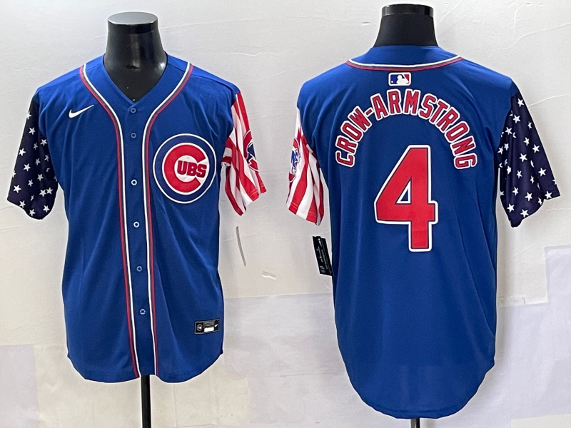 Men's Chicago Cubs Pete Crow-Armstrong Royal Alternate Limited Player Jersey