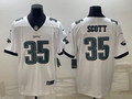 Men's Philadelphia Eagles Boston Scott White Game Jersey