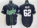 Men's Philadelphia Eagles Jason Kelce Black Game Jersey Joint Edition