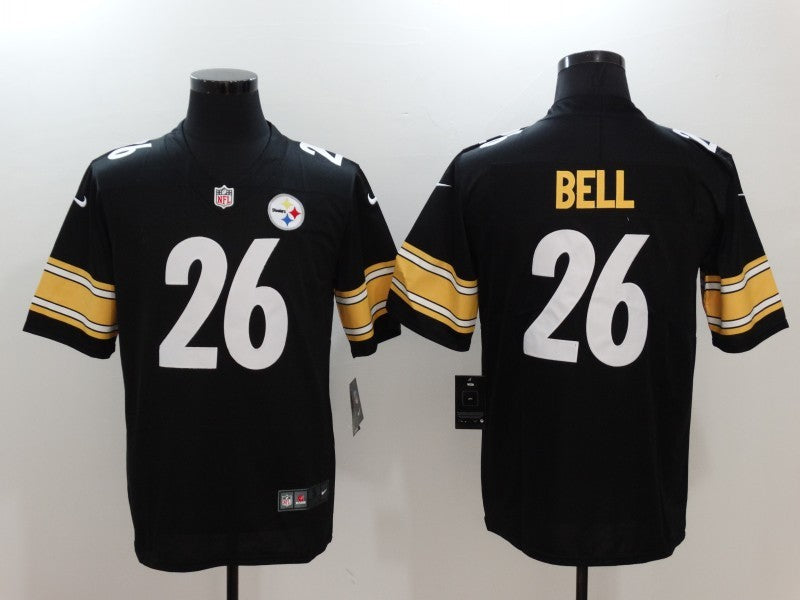 Men's Pittsburgh Steelers LeVeon Bell Black Game Jersey