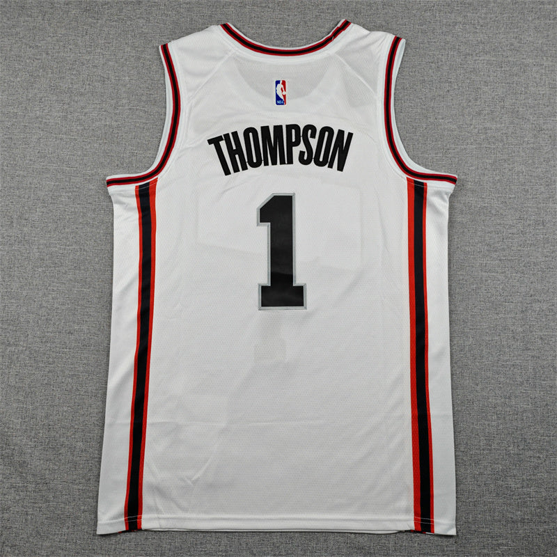 Men's Houston Rockets Amen Thompson White 2024/25 Swingman Player Jersey - City Edition