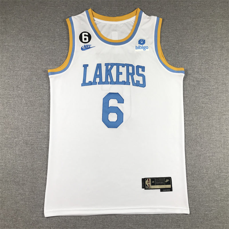 Men's Los Angeles Lakers LeBron James White 2022/23 Swingman Jersey - Classic Edition