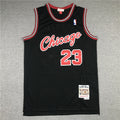 Men's Chicago Bulls Michael Jordan Black 1997-98 Authentic Player Jersey