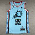 Men's Phoenix Suns Kevin Durant Turquoise 2022/23 Swingman Jersey - City Edition