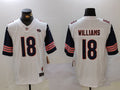 Men's Chicago Bears Caleb Williams White Player Game Jersey