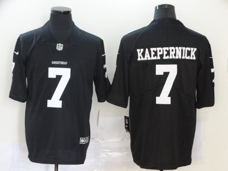 Men's Las Vegas Raiders Colin Kaepernick Black Game Jersey