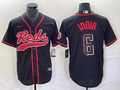 Men's Cincinnati Reds Jonathan India Black Replica Player Jersey Joint Edition