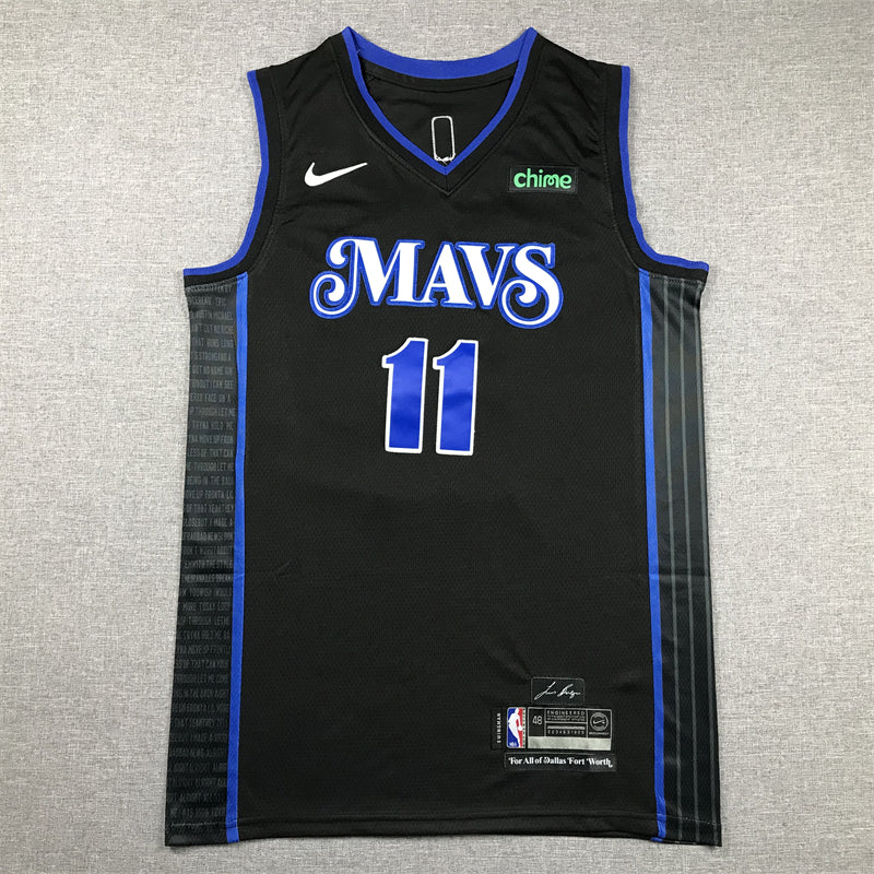 Men's Dallas Mavericks Kyrie Irving Black 2023/24 Swingman Jersey - City Edition